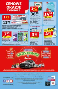 Pogląd oferty "Auchan Gazetka" - ważna od 06.11.2025 | Strona: 8 | Produkty: Cytryna, Płyn do spryskiwaczy, Lacalut, Kapsułki do zmywarki