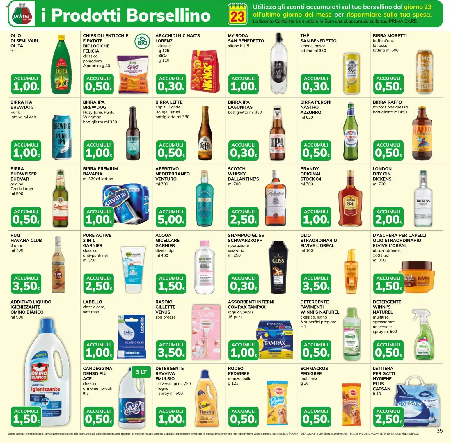 Volantino Basko del 11.11.2025 | Pagina: 35 | Prodotti: Maschera per capelli, Rasoio, Detergente, Sgrassatore