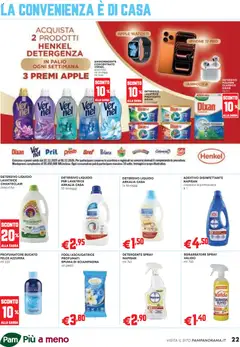 Anteprima del volantino PAM volantino Occasioni Extra valido a partire dal 26.03.2026 | Pagina: 22 | Prodotti: Ammorbidente, Sgrassatore, Asciugatrice, Apple Watch