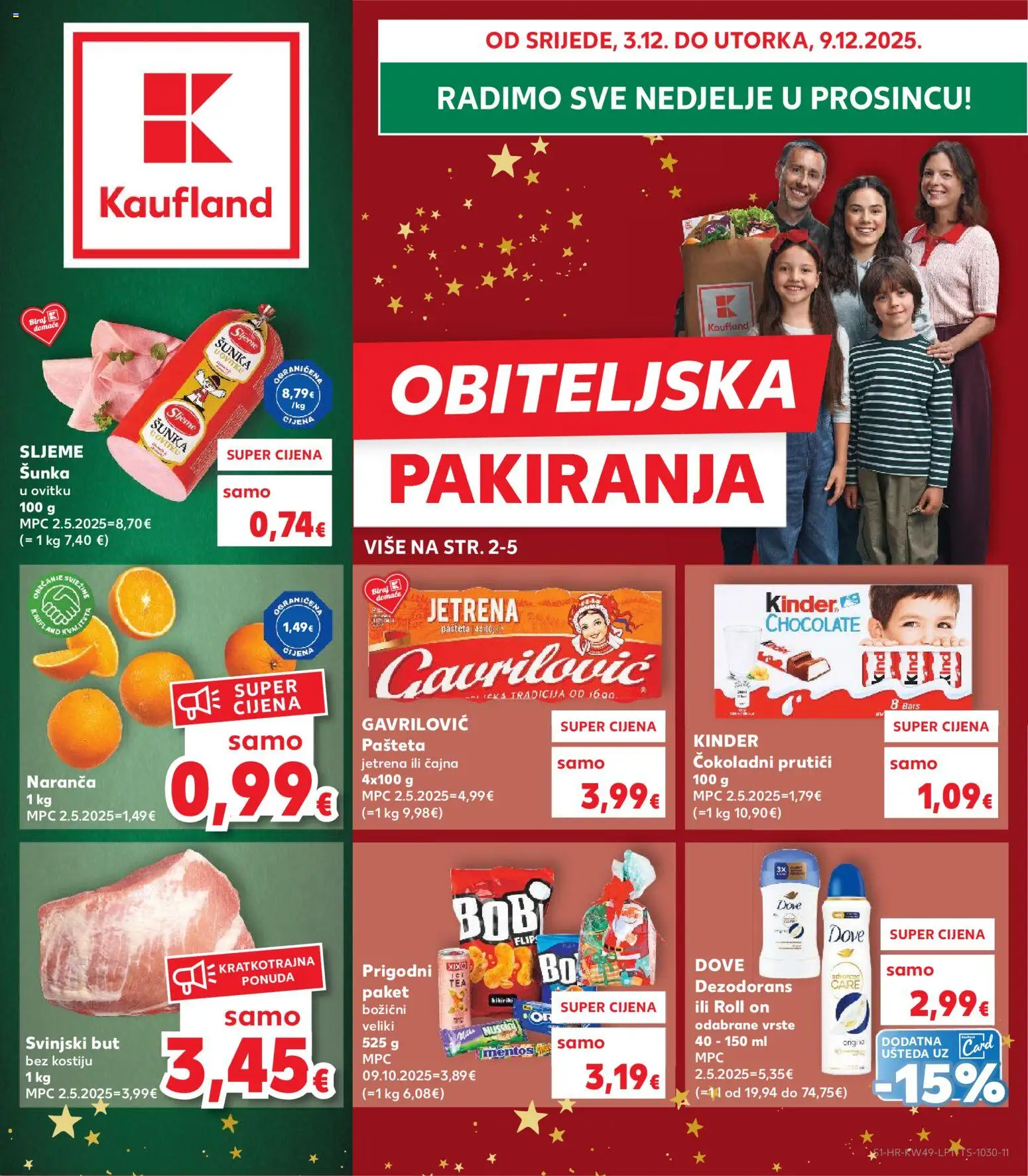 Kaufland katalog | vrijedi od 03.12.2025 | Stranica: 1