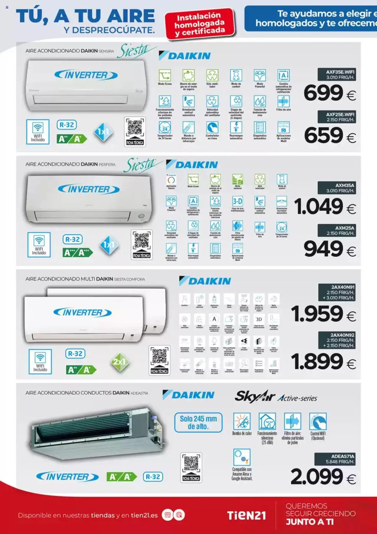 Tien 21 folleto │ válido desde el 07.05.2025 | Página: 2 | Productos: Polvo, Té, Aire acondicionado, Ventilador