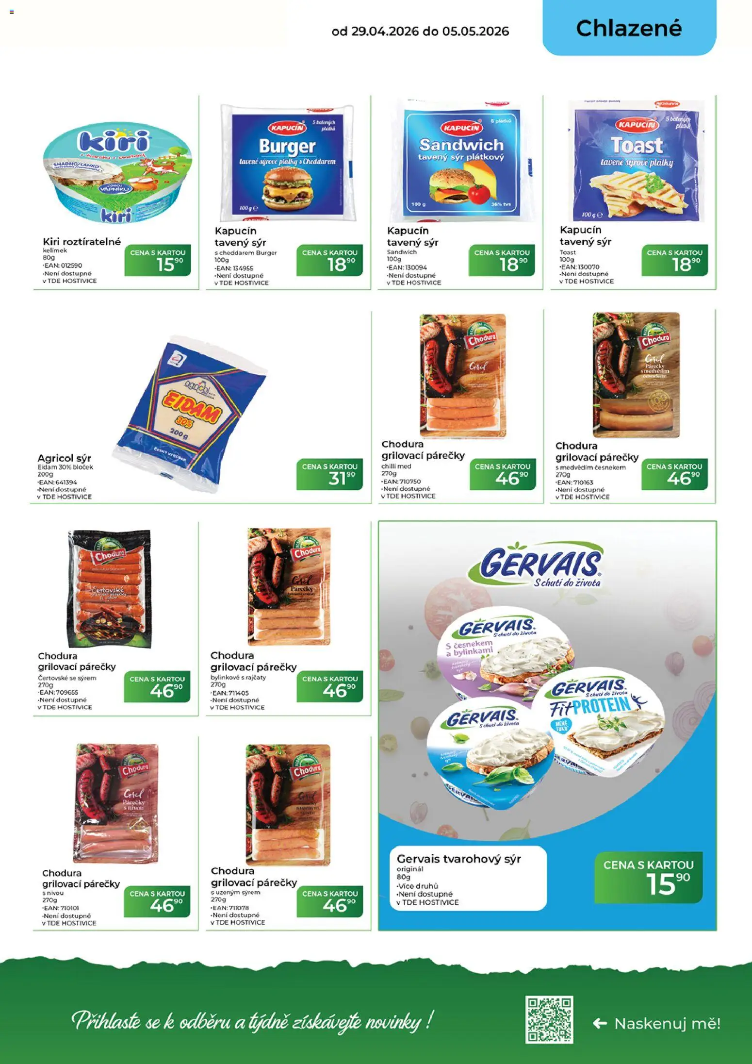 Tamda Foods leták od 29.04.2026 | Strana: 21 | Produkty: Tavený sýr, Burger, Sýr, Eidam