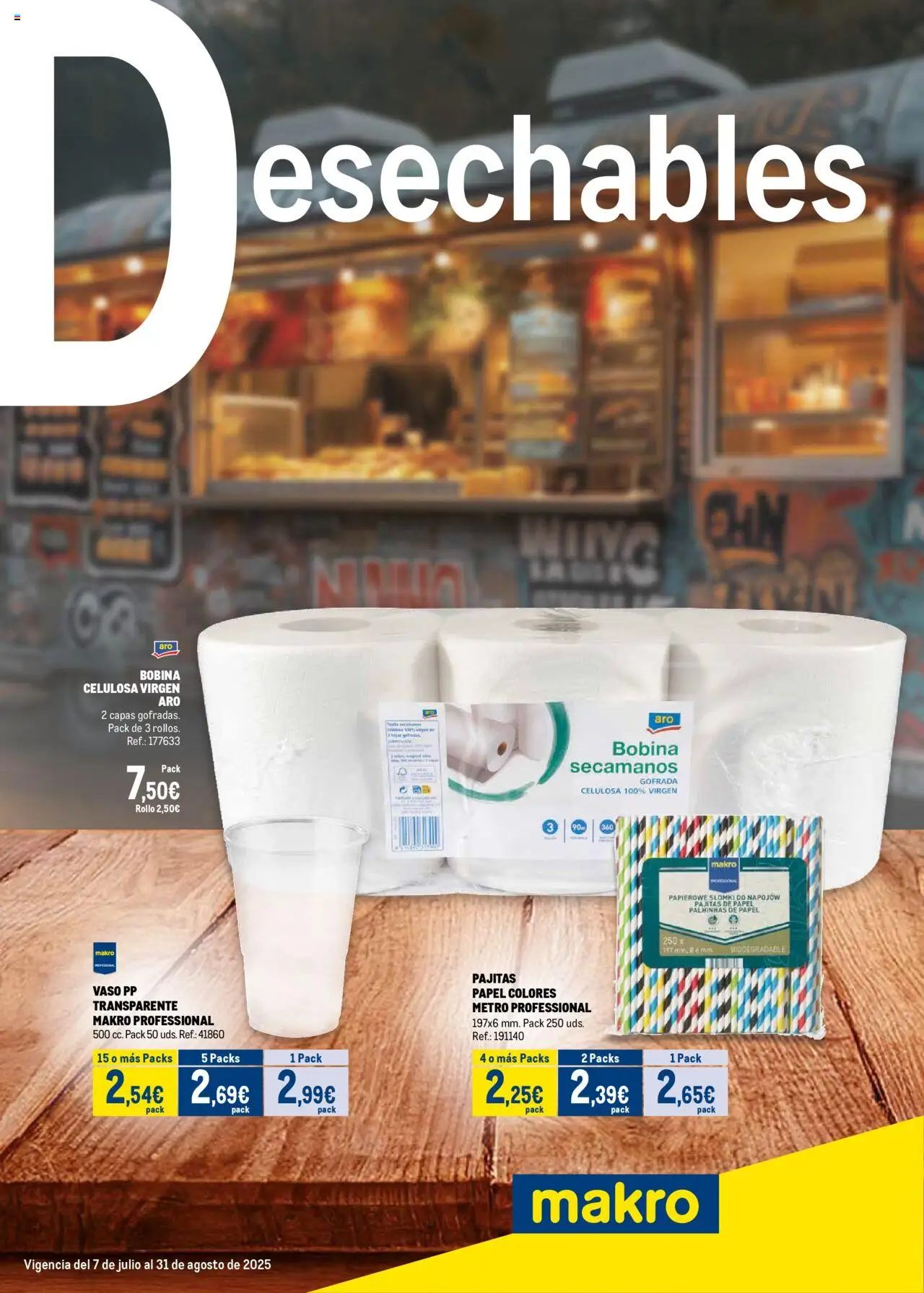 Makro - Catalogo Desechables Take Away Sur │ válido desde el 07.07.2025 | Página: 1