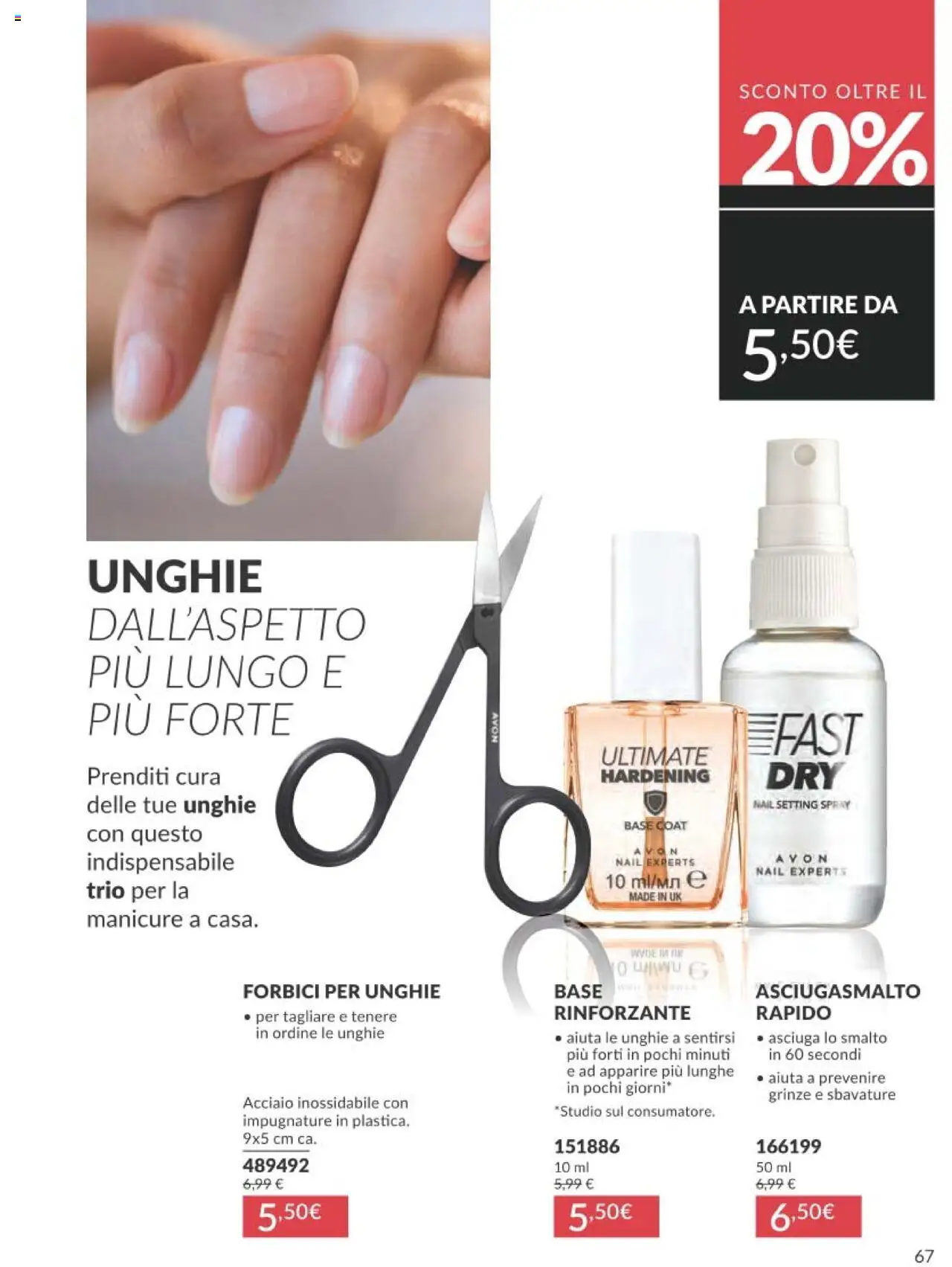 Volantino Avon del 01.09.2025 | Pagina: 67