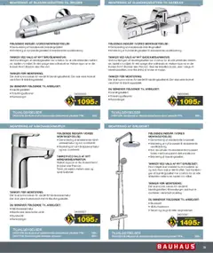 Bauhaus - Montageservice gyldig fra 01.03.2025 | Side: 33 | Produkter: Badekar, Bruser, Batteri