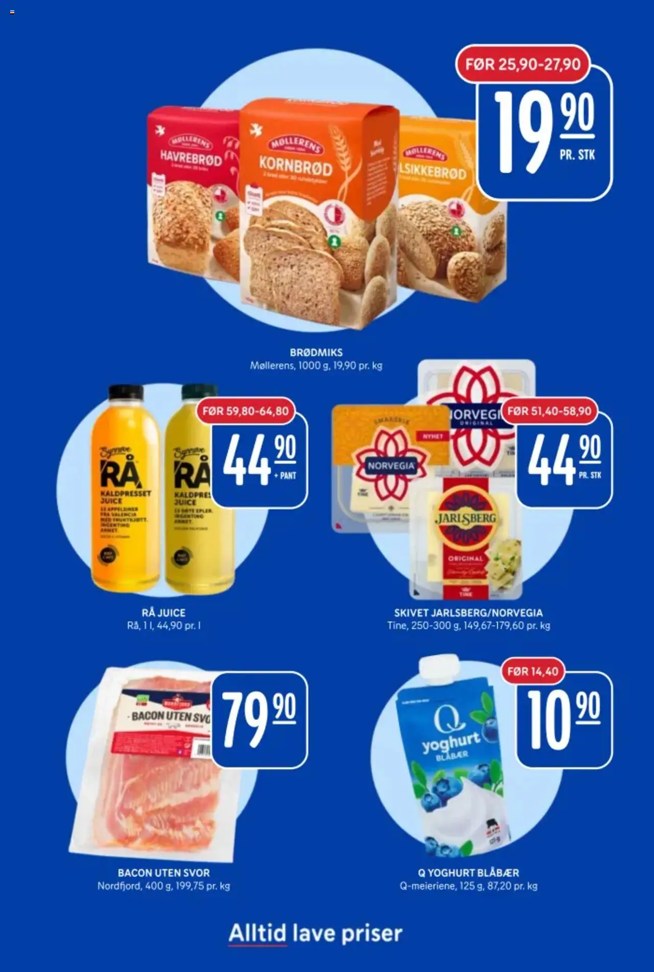  | Side: 11 | Produkter: Yoghurt, Brød, Blåbær, Морс