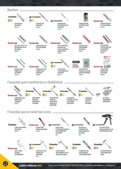Pré-visualização Leroy Merlin Catálogo válido de 18.11.2024 | Página: 388 | Produtos: Alicate