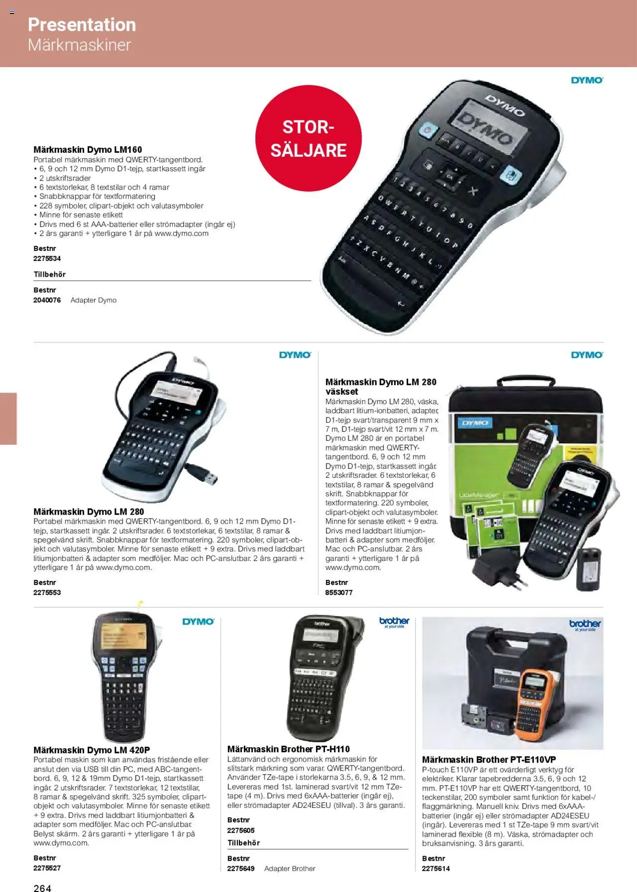 Office Depot reklamblad aktuell från 01.02.2025 | Sida: 266 | Produkter: Batterier, Batteri, Adapter, USB