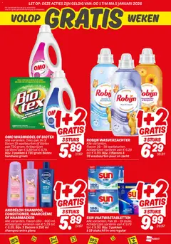 Dekamarkt - Folder - Voorbeeld van een folder van Dekamarkt, geldig van 27.12.2025 | Pagina: 31 | Producten: Wasverzachter, Robijn, La, Geur