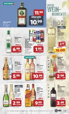 Combi Prospekt 	 ab 16.03.2026 gültig | Seite: 23 | Produkte: Bree, Wein, Wodka, Asbach