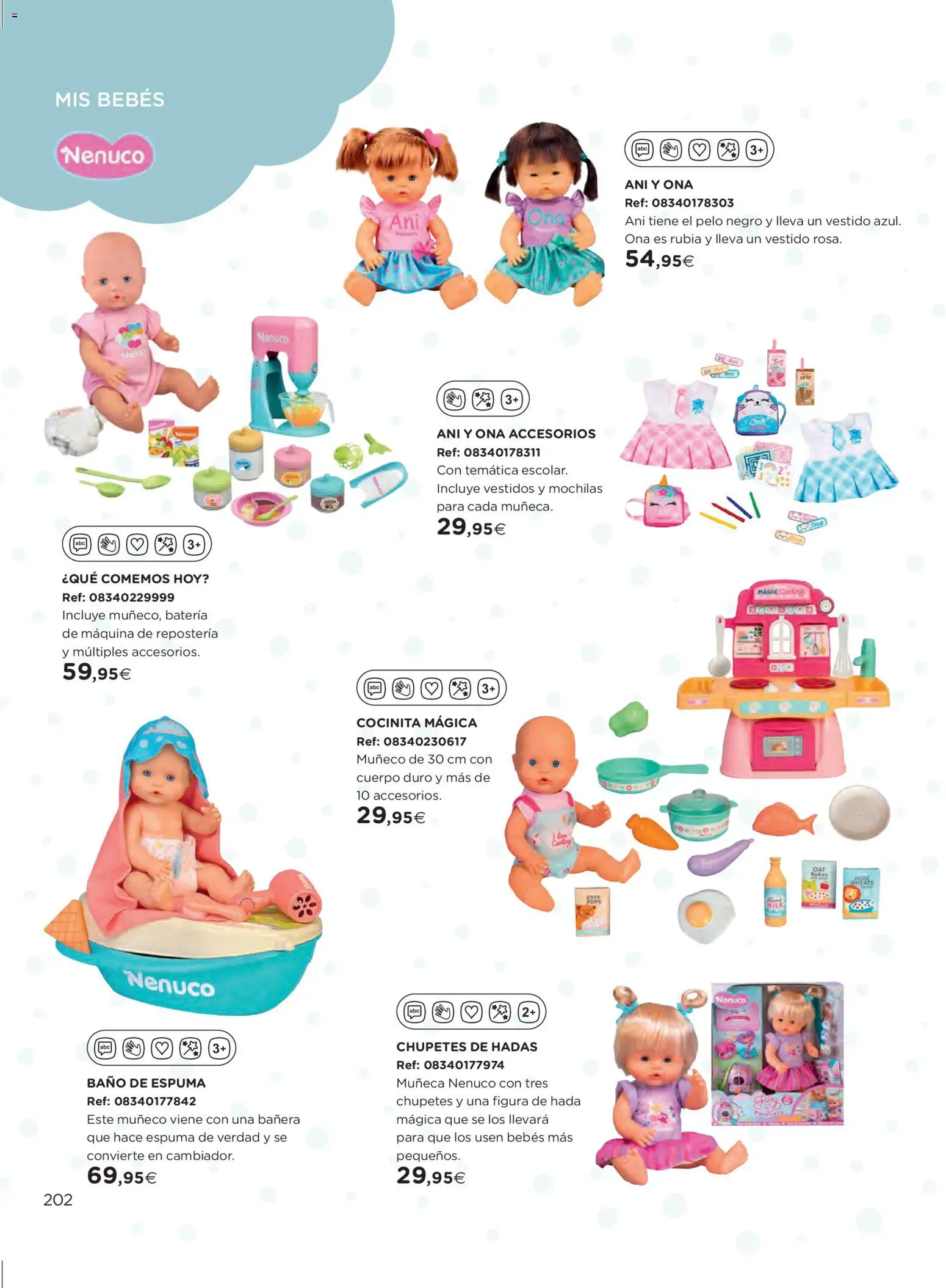 El Corte Inglés ofertas │ válido desde el 27.10.2025 | Página: 202 | Productos: Muñeca, Batería, Baño