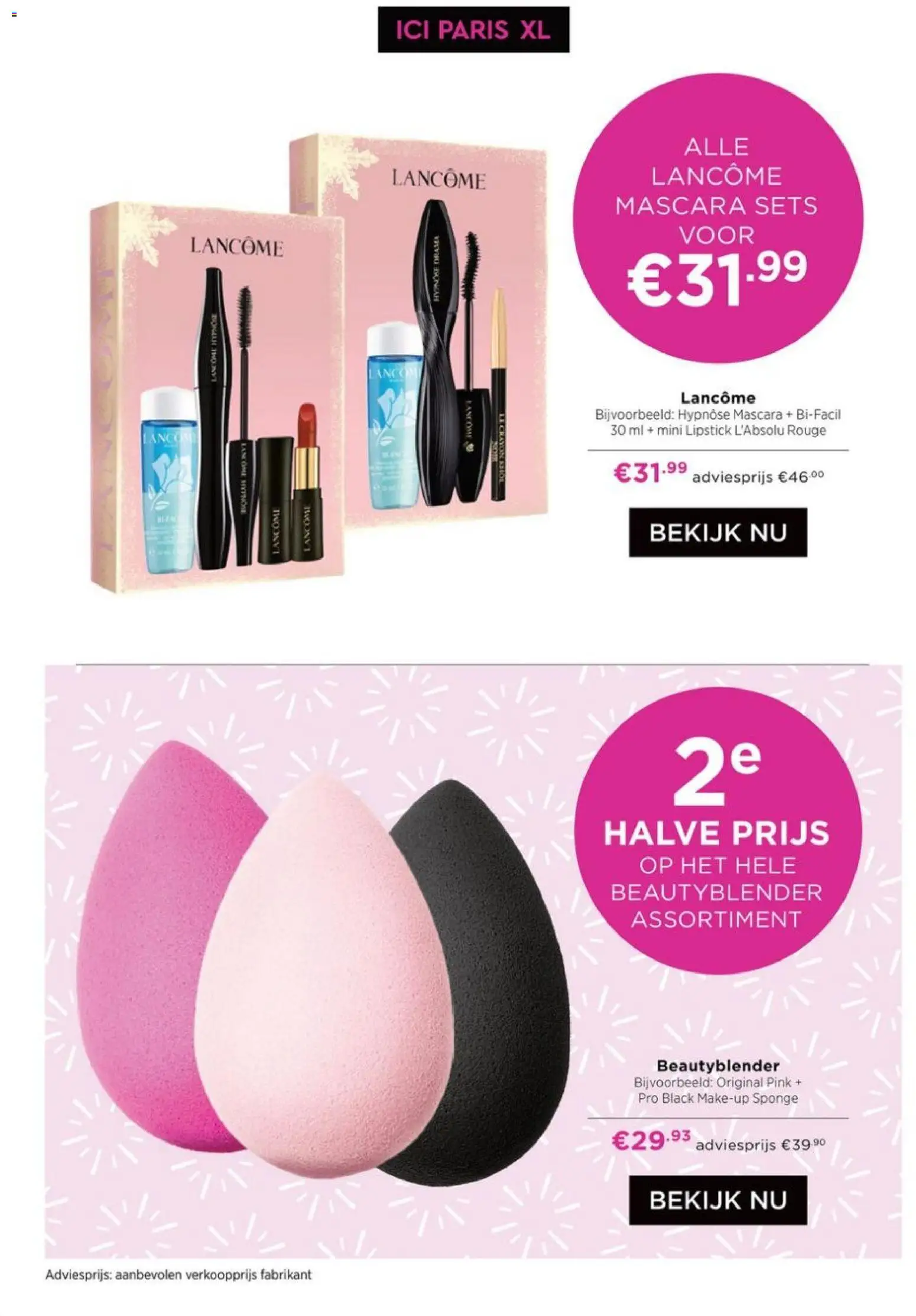 {H1} | Pagina: 14 | Producten: Beautyblender, Mascara