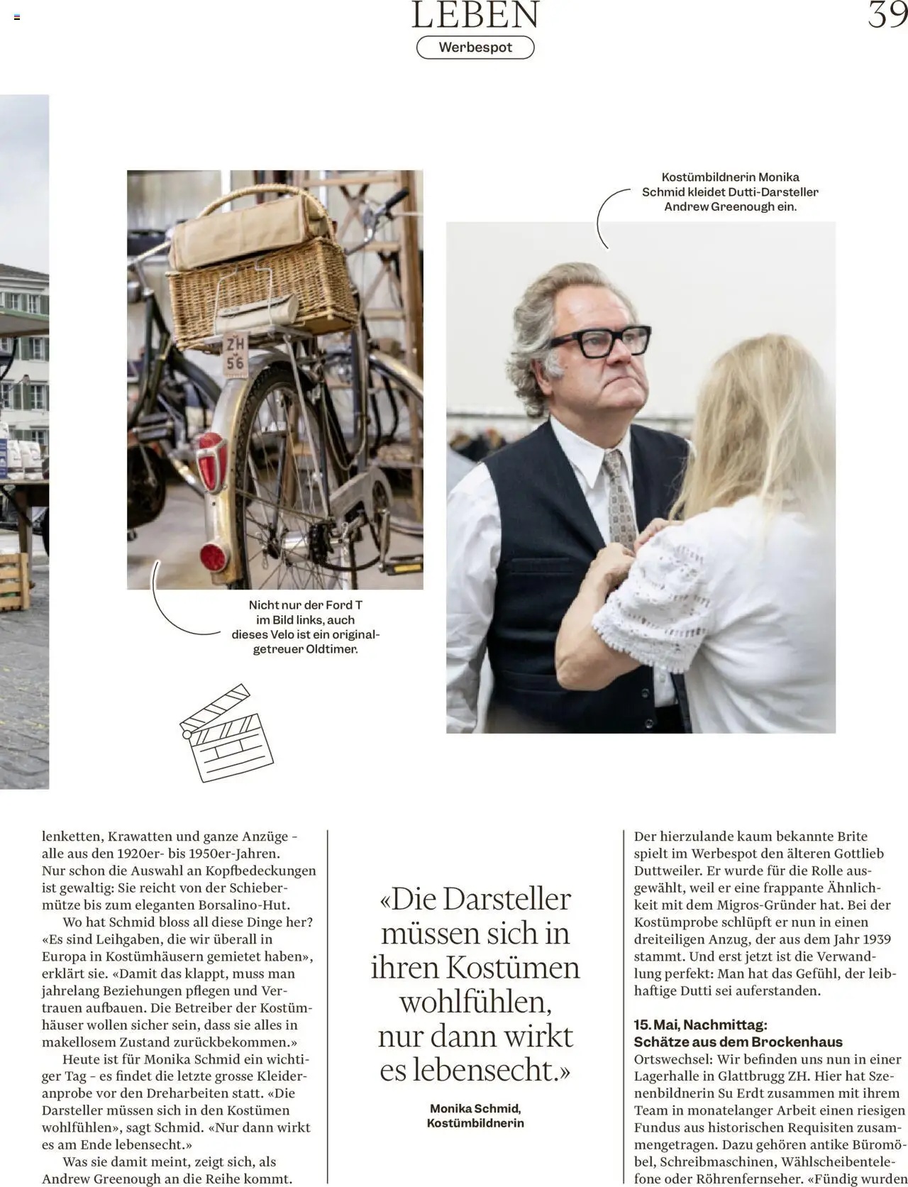 Migros - Magazin ab 18.08.2025 | Seite: 39 | Produkte: Kleider