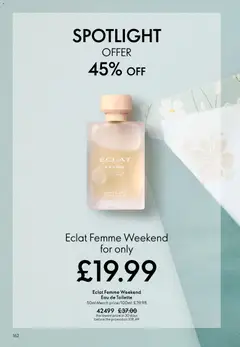 Preview of Oriflame - Offers valid from 04.03.2026 | Page: 162 | Products: Eau de toilette
