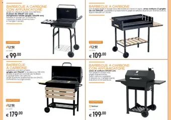 Anteprima del volantino Brico OK volantino Barbecue valido a partire dal 05.03.2026 | Pagina: 6 | Prodotti: Ripiano, Contenitore, Griglia, Termometro