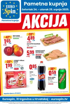 Katalog Eurospin - Pregled kataloga iz trgovine Eurospin, vrijedi od 24.07.2025