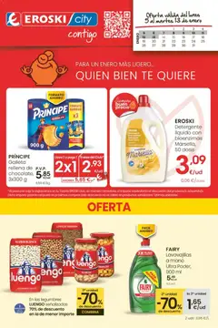 Vista previa Eroski - Para un enero más ligero válido desde el 05.01.2026