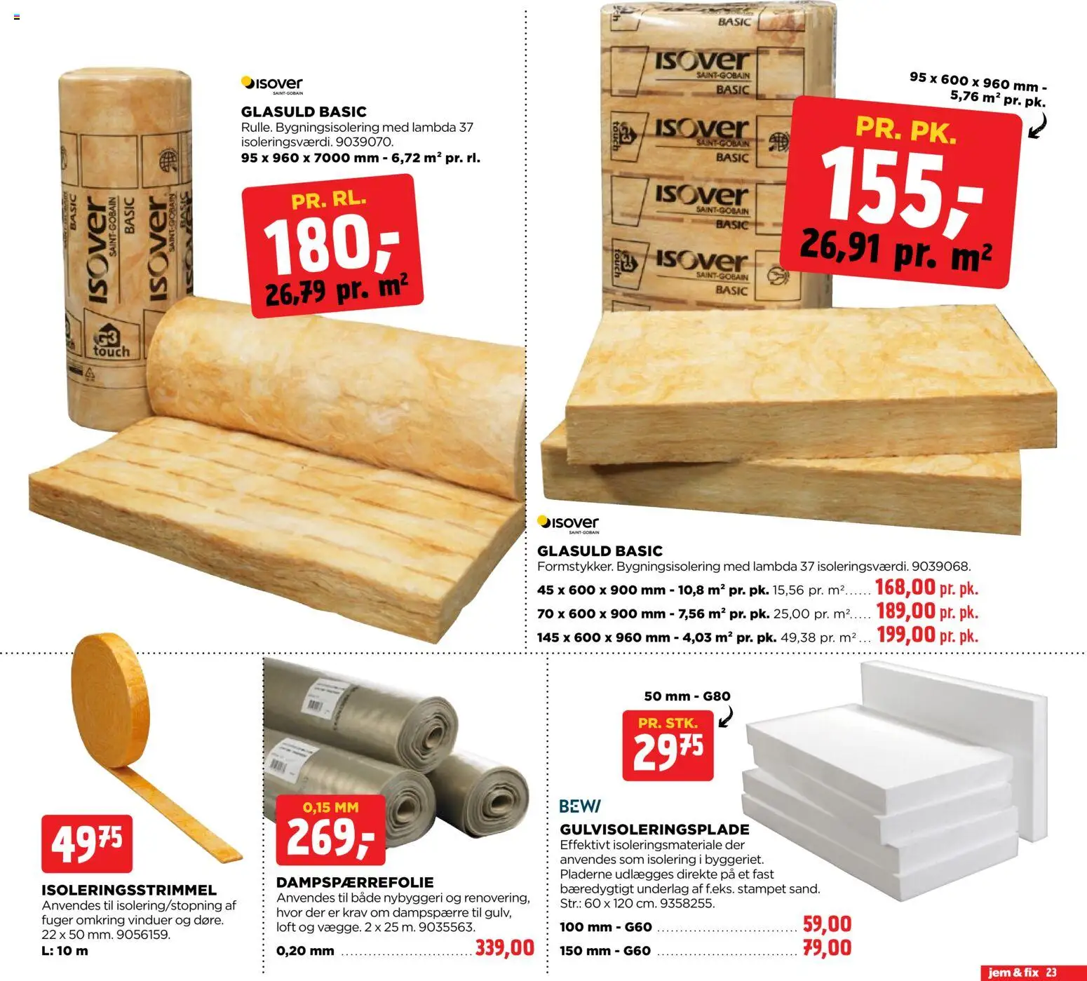 Jem & fix tilbudsavis – gyldig fra 19.04.2026 | Side: 23 | Produkter: Søm