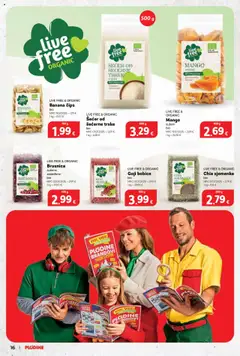 Plodine - Brandovi - Pregled kataloga iz trgovine Plodine, vrijedi od 22.10.2025 | Stranica: 16 | Proizvodi: Čips, Šećer, Mango, Sjemenke