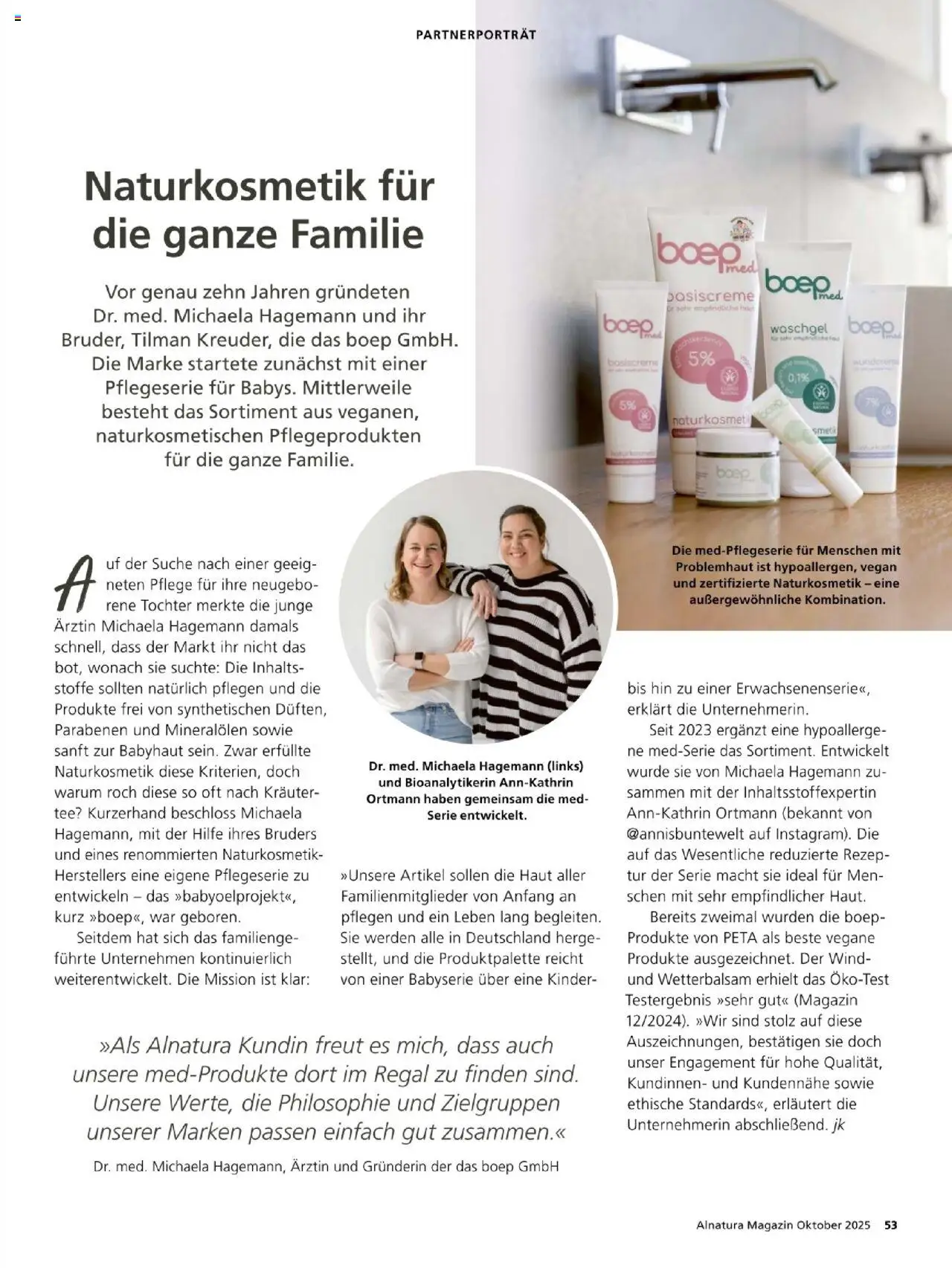 Alnatura Prospekt – gültig ab 01.10.2025 | Seite: 53 | Produkte: Regal, Tür, Tee