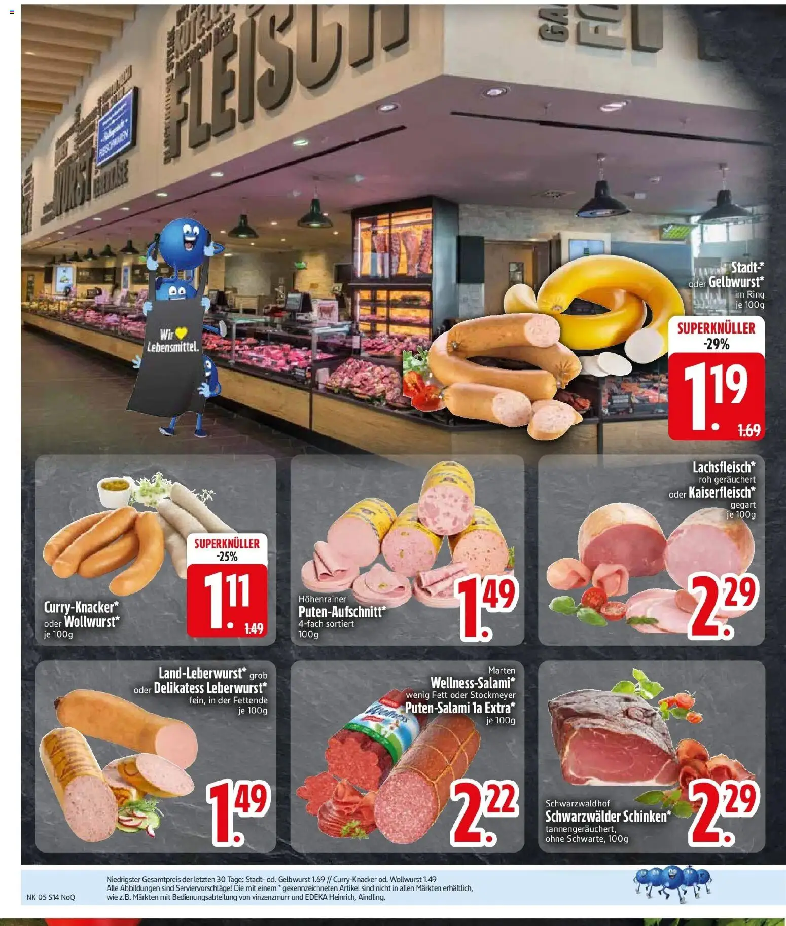 Edeka prospekt Vohburg	 (ab 26.01.2026) » Angebote Online | Seite: 16 | Produkte: Salami