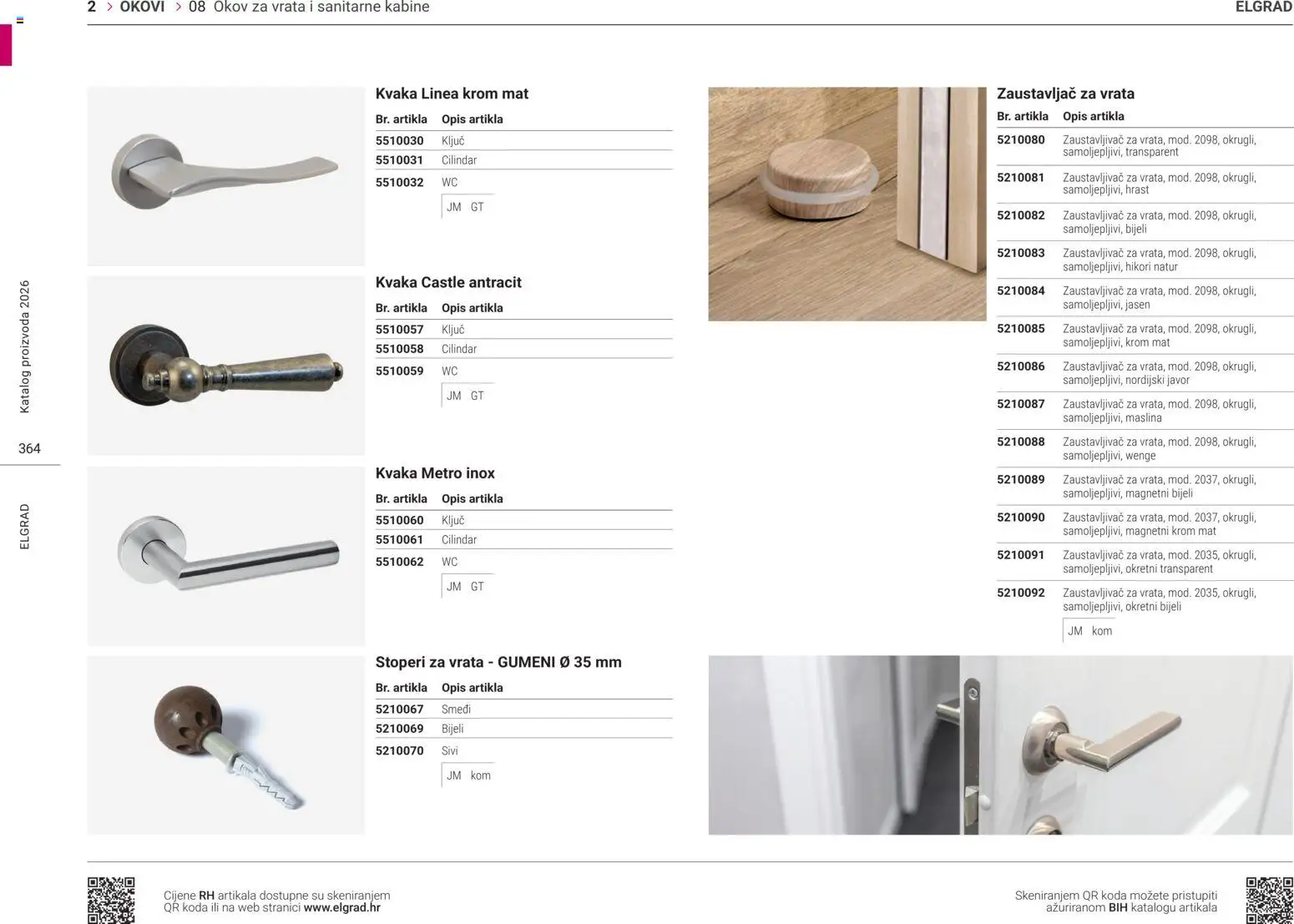 Elgrad katalog | vrijedi od 17.02.2026 | Stranica: 3 | Proizvodi: Vrata, Kvaka