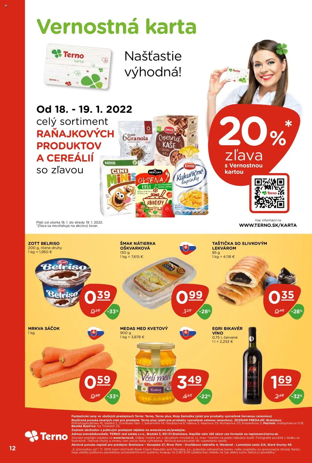 Terno - leták │ platný od 13.01.2022 | Strana: 12