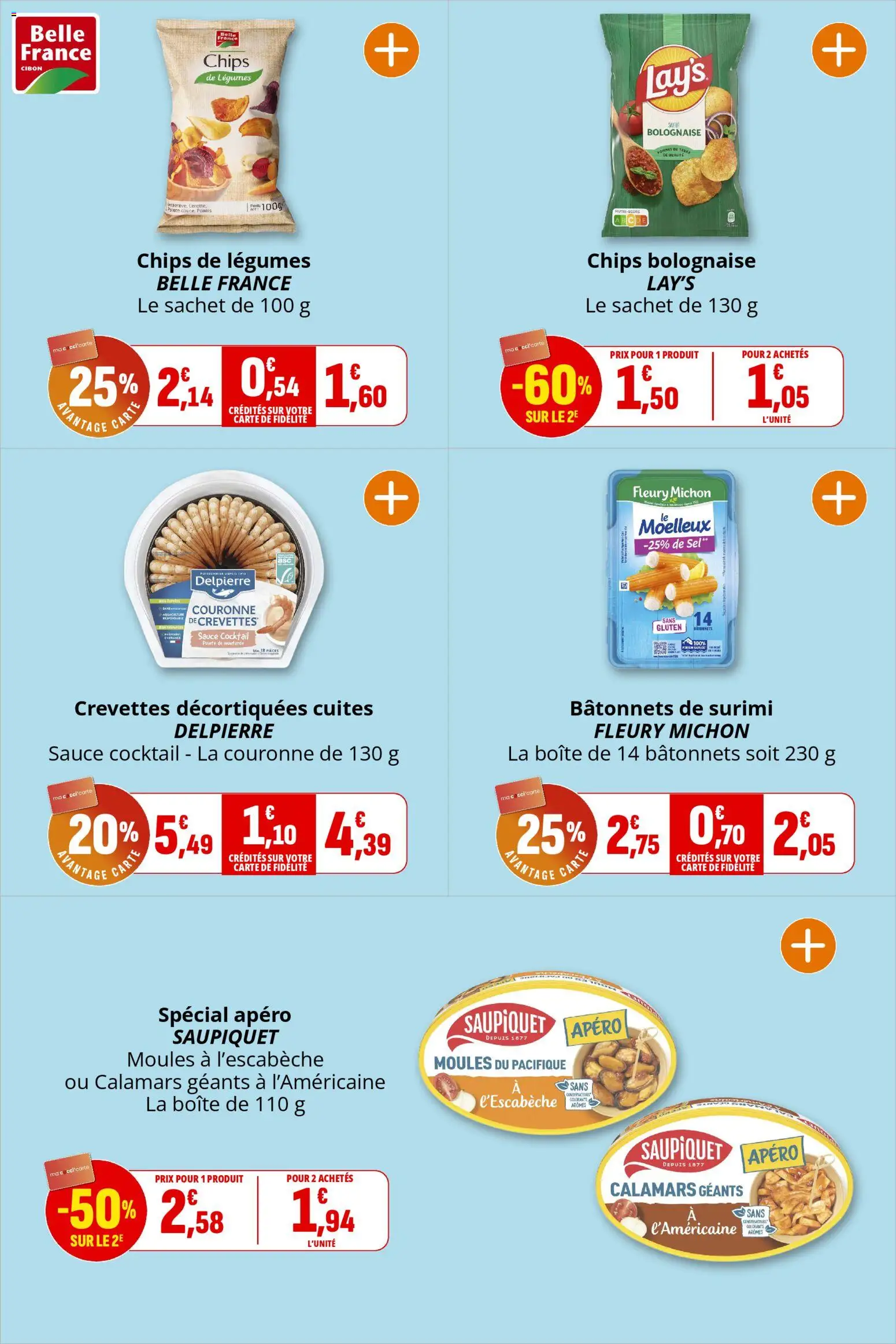 {H1} | Page: 5 | Produits: Patate douce, Crevettes, Sel, Chips