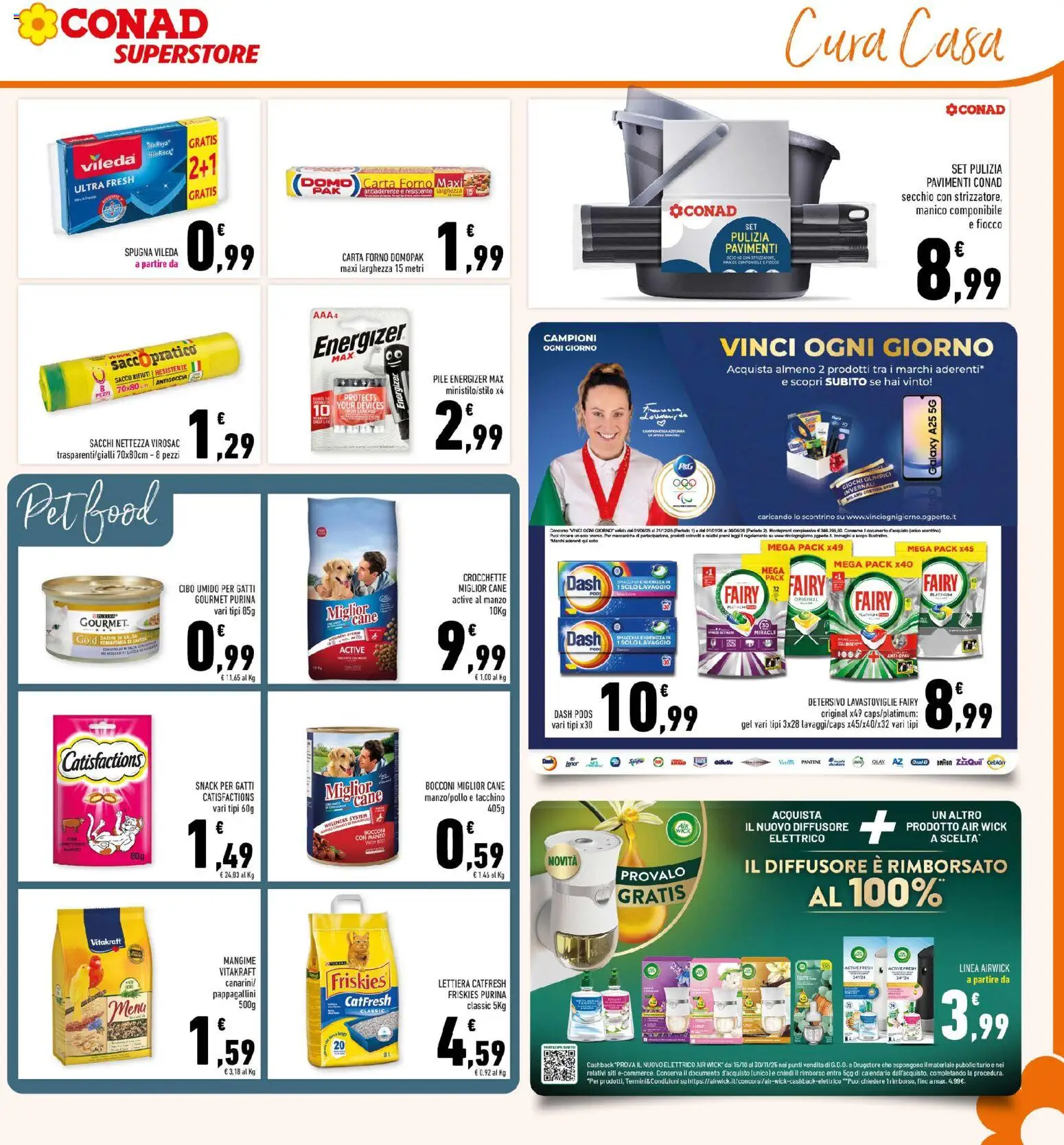 Volantino Conad del 19.11.2025 | Pagina: 29 | Prodotti: Manzo, Secchio, Forno, Carta forno