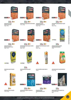 Pré-visualização Leroy Merlin Catálogo válido de 18.11.2024 | Página: 19 | Produtos: Argamassa