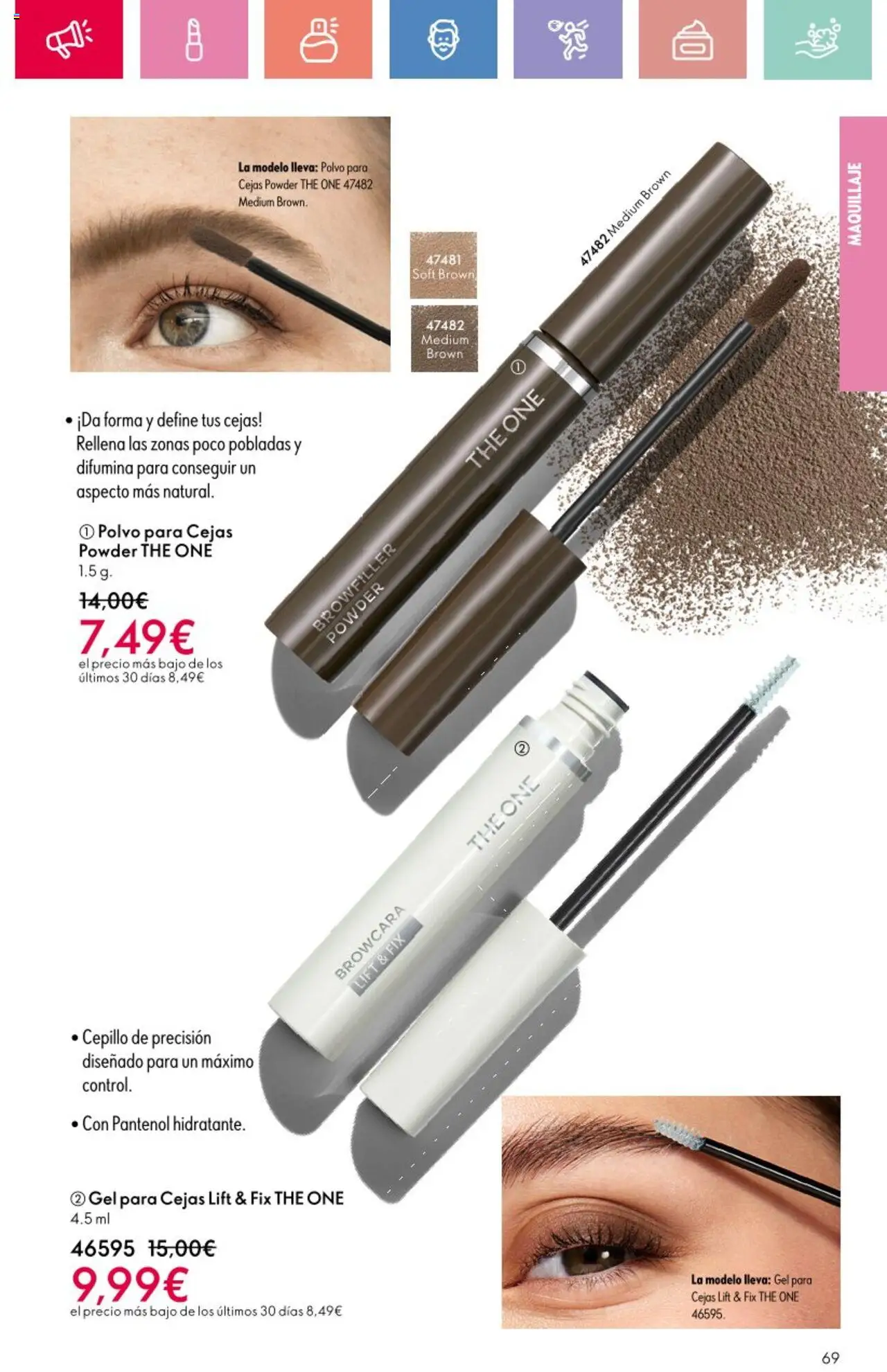 Oriflame - Catálogo Campaña 11 │ válido desde el 03.08.2025 | Página: 69 | Productos: Maquillaje, Polvo, Cepillo