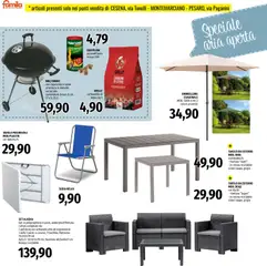 Anteprima del volantino Famila volantino valido a partire dal 26.03.2026 | Pagina: 30 | Prodotti: Ombrellone, Contenitore, Poltrona, Tavolo