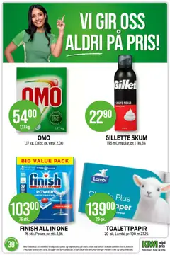  | Side: 19 | Produkter: Toalettpapir, Kiwi, Vask