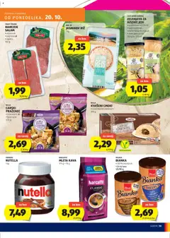 Hofer SI - Katalog - Pregled kataloga iz trgovine Hofer SI, vrijedi od 16.10.2025 | Stranica: 19 | Proizvodi: Nutella, Kava, Barcaffe