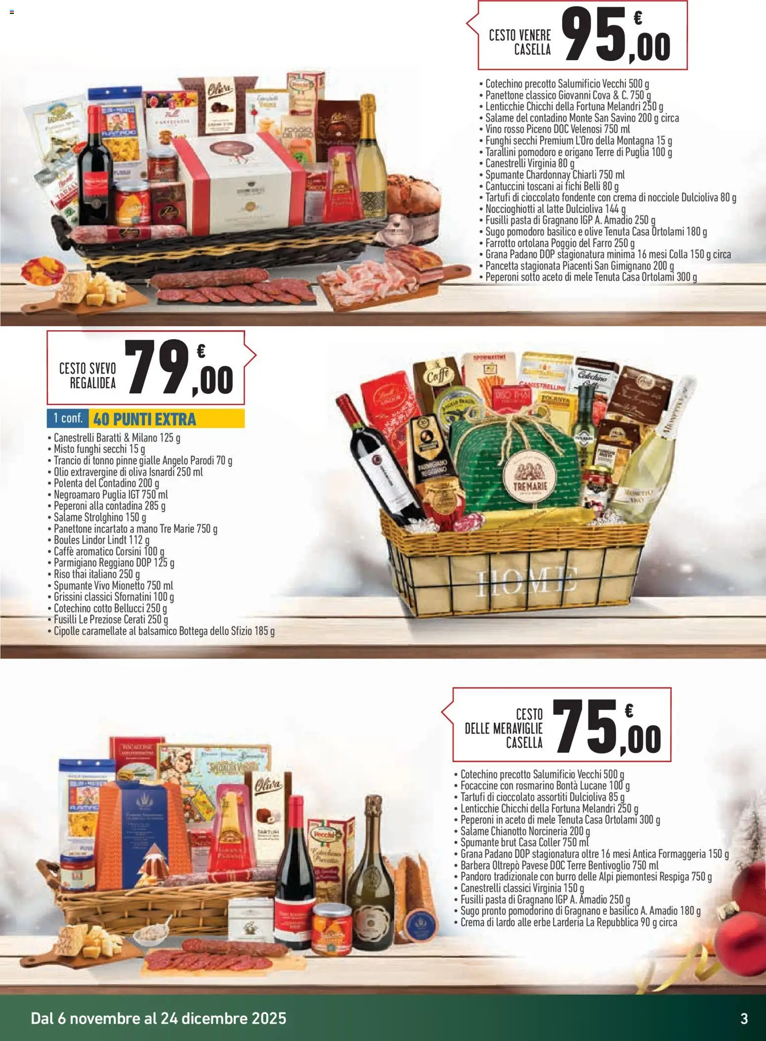 Volantino Conad del 06.11.2025 | Pagina: 3 | Prodotti: Olio, Pinne, Spumante, Farro