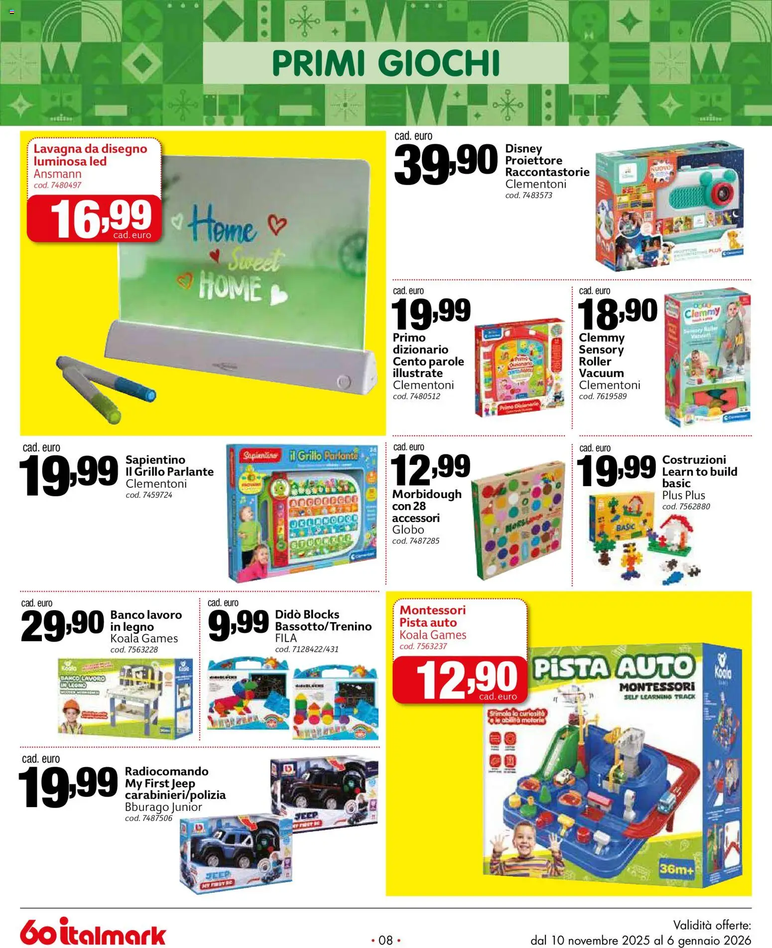 Volantino Italmark del 10.11.2025 | Pagina: 8 | Prodotti: Tè