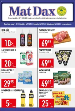 Matdax - erbjudanden - Förhandsvisning av reklamblad från butik Matdax aktuell från 28.07.2025