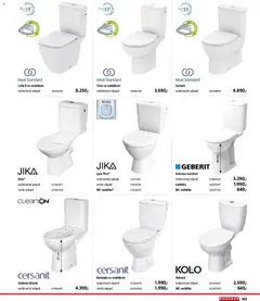 Náhled letáku Bauhaus katalog Sanita od 03.11.2025 | Strana: 143 | Produkty: Kolo, Wc