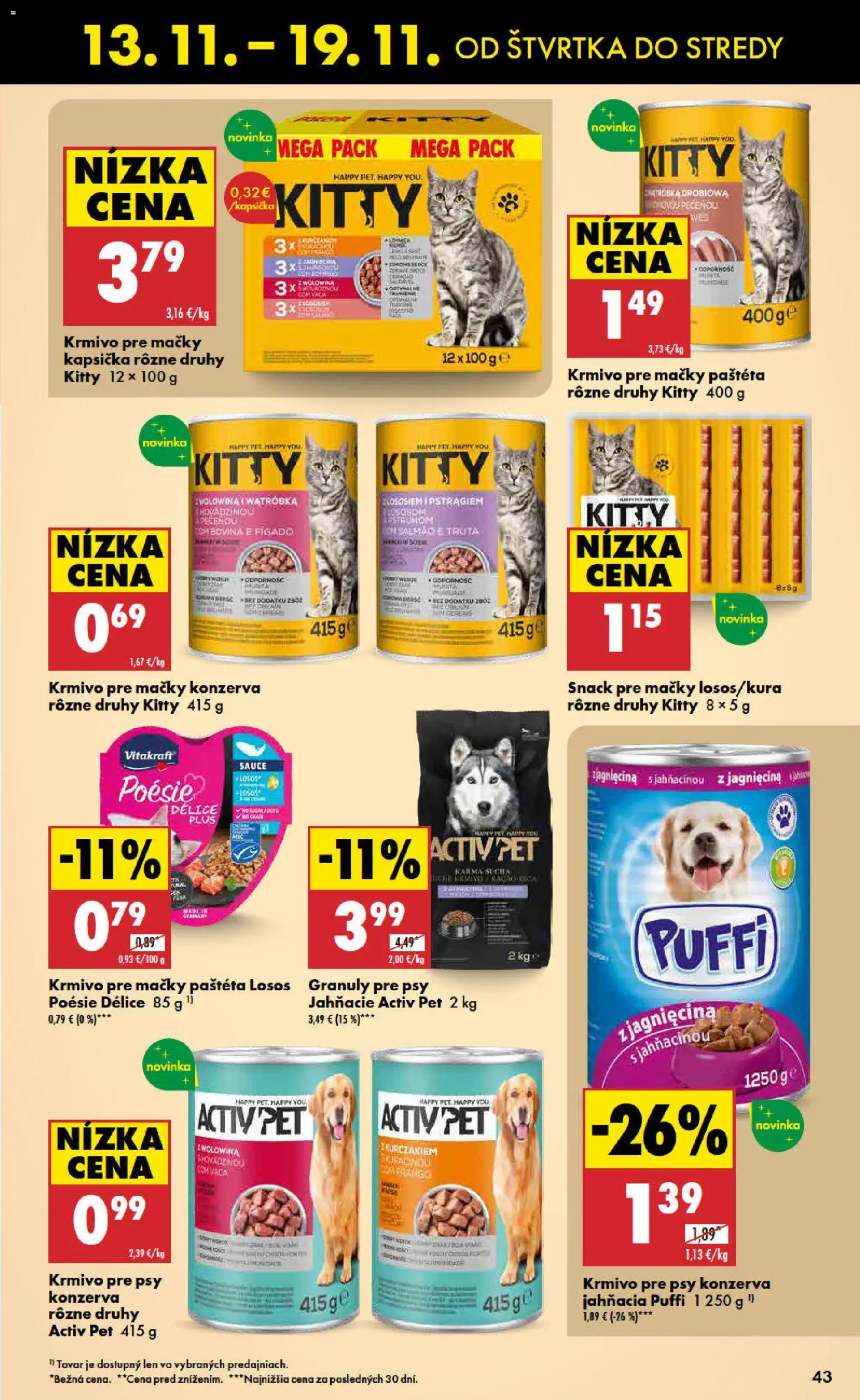 Nové Biedronka akcie – leták je platný od 13.11.2025 | Strana: 43 | Produkty: Losos