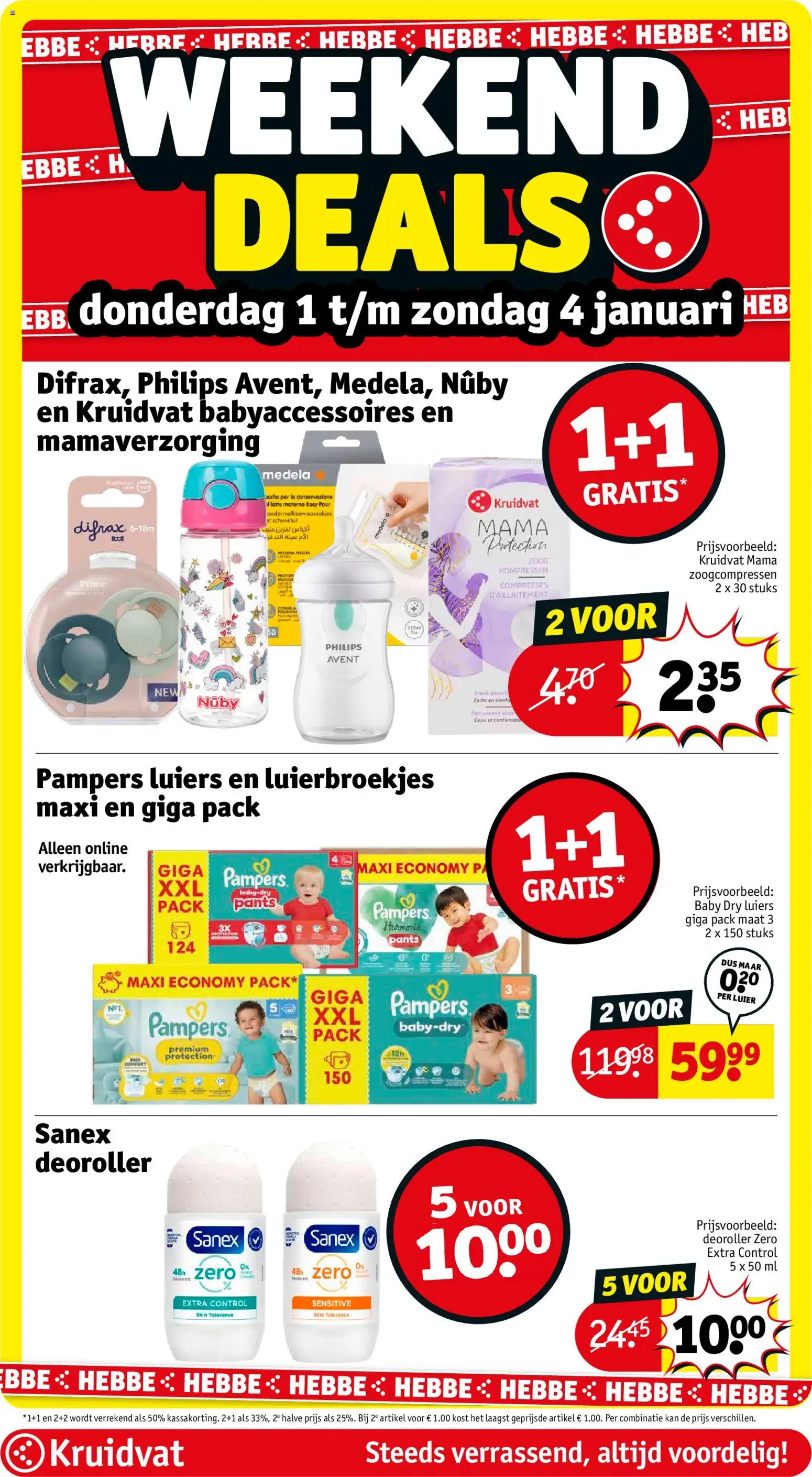 {H1} | Pagina: 31 | Producten: Deodorant, Kan, Kompressen, La