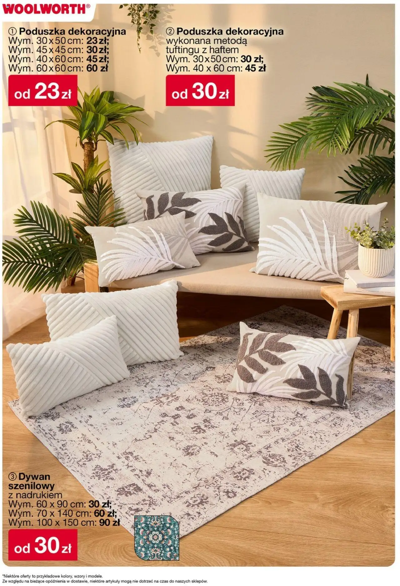 Woolworth Gazetka od 08.08.2025 | Strona: 6 | Produkty: Poduszka, Dywan