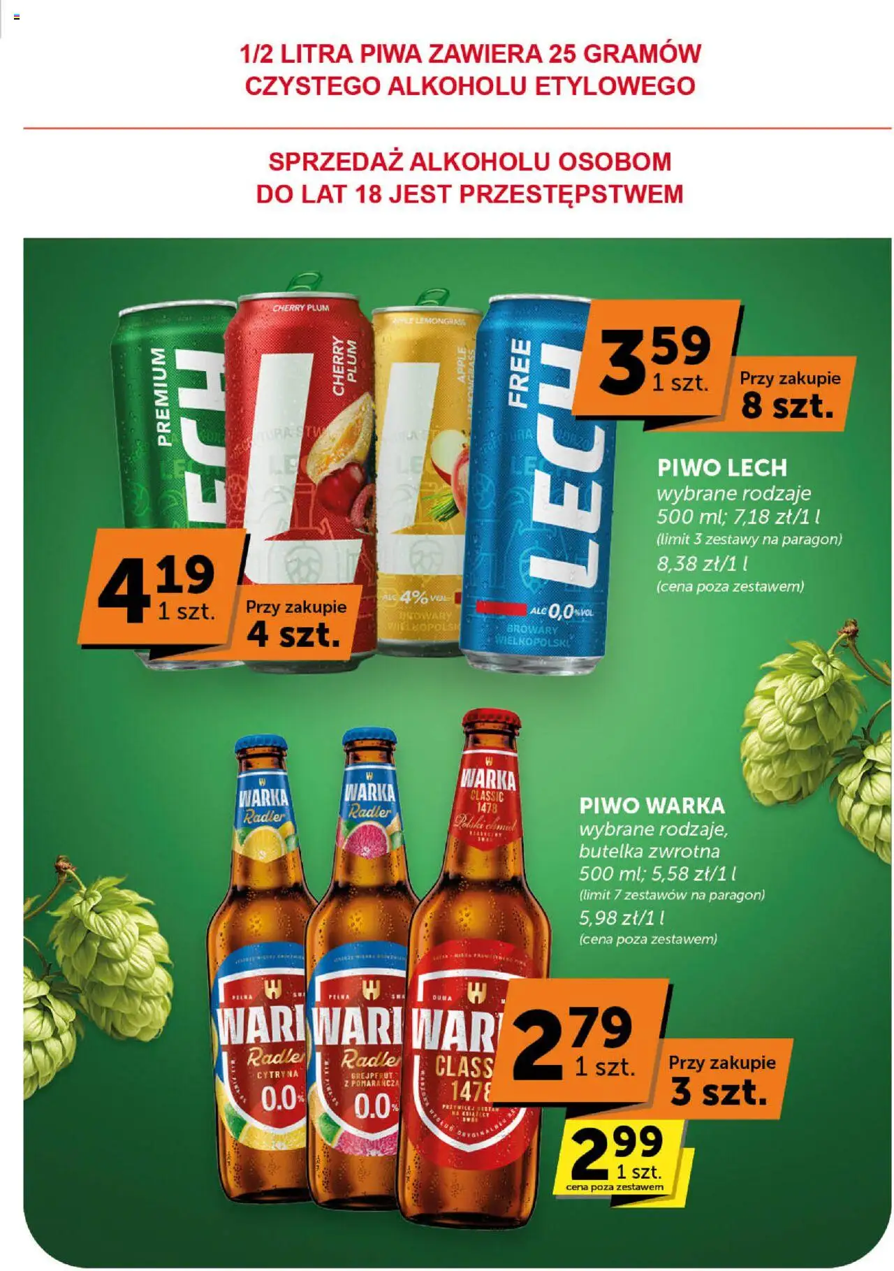 Euro Sklep Gazetka - Market od 16.10.2025 | Strona: 35 | Produkty: Warka, Piwo Warka, Piwo, Grejpfrut