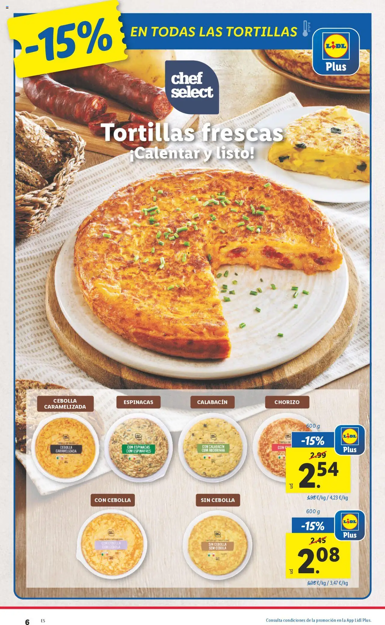Lidl catálogo MAD │ válido desde el 16.06.2025 | Página: 8 | Productos: Calabacín, Πορσελάνη, Παγωμένο τσάι