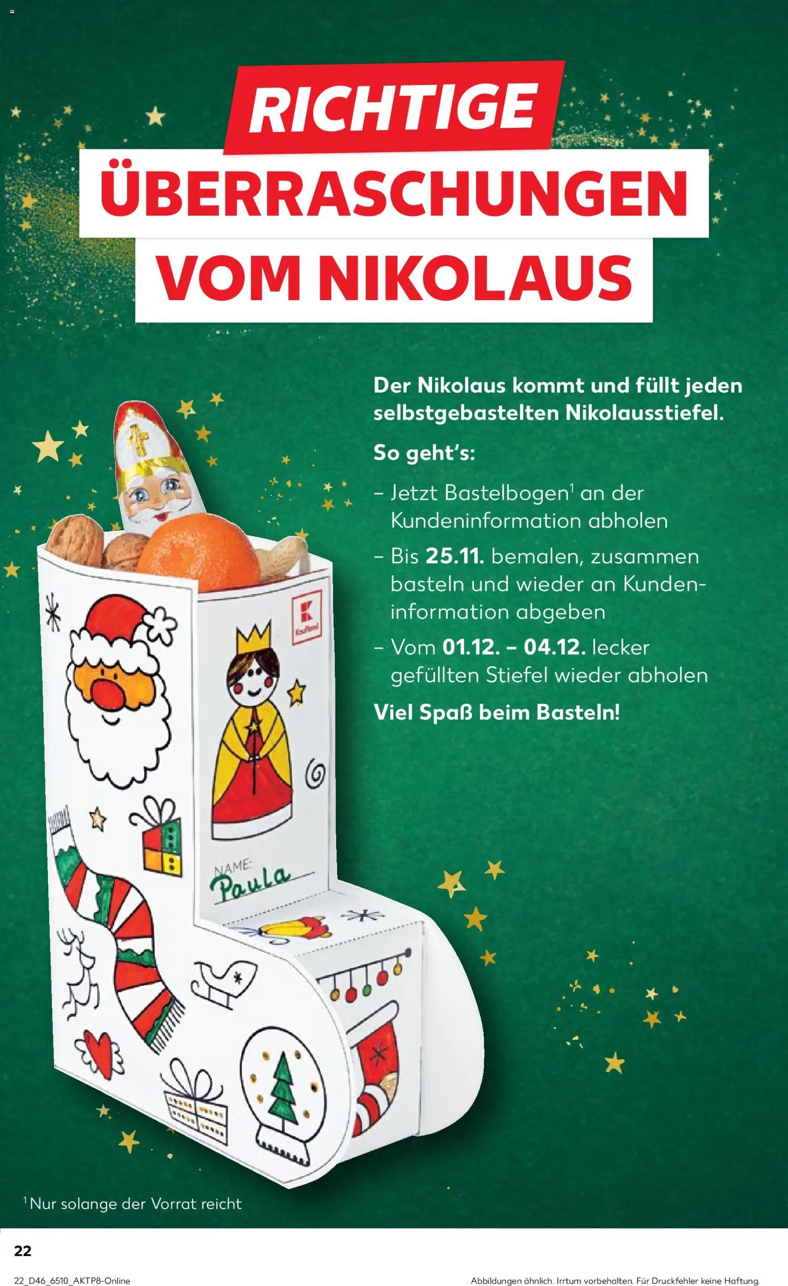 Kaufland prospekt Bremen	 – gültig ab 16.11.2025 | Seite: 22 | Produkte: Stiefel