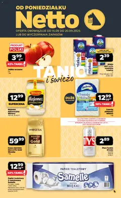 Pogląd oferty "Netto gazetka - Spożywcza" - ważna od 15.09.2025