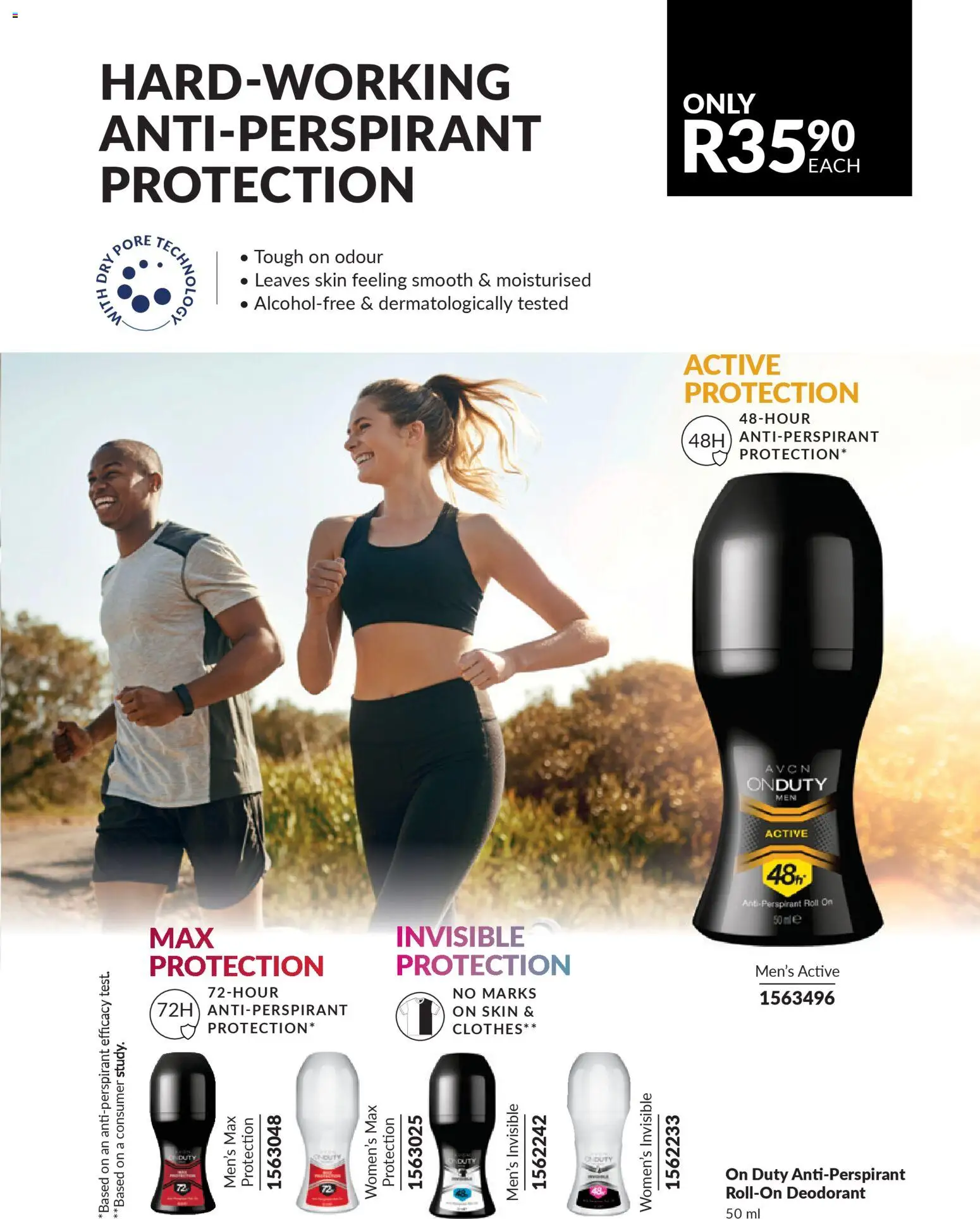 New Avon catalogue – valid from 01.03.2026 | Page: 145 | Products: Deodorant, Antiperspirant