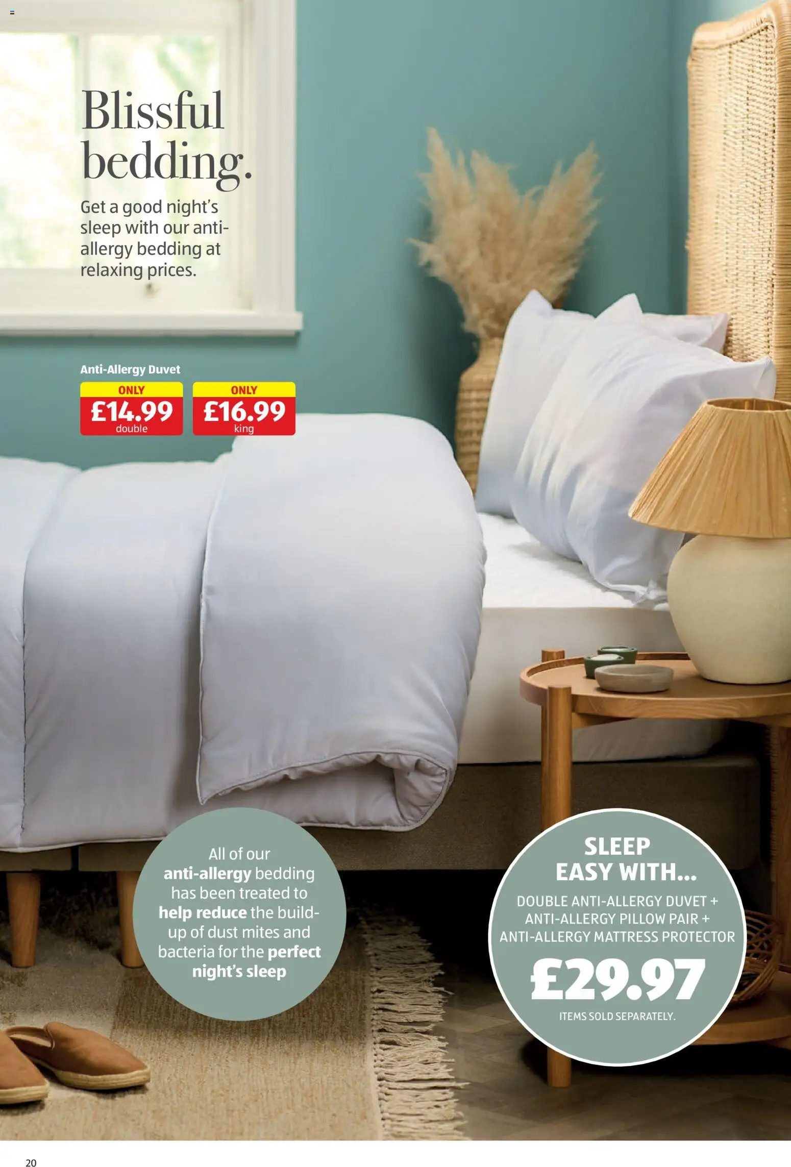 {H1} | Page: 20 | Products: Mattress, Pillow