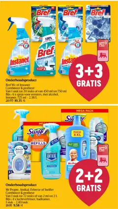 Bref Wc, WC cleaner, combineer & profiteer, van 1 stuk tot 20 stuks of van 450 ml tot 750 ml - Voorbeeld van een folder van Delhaize, geldig van 19.03.2026 | Pagina: 48