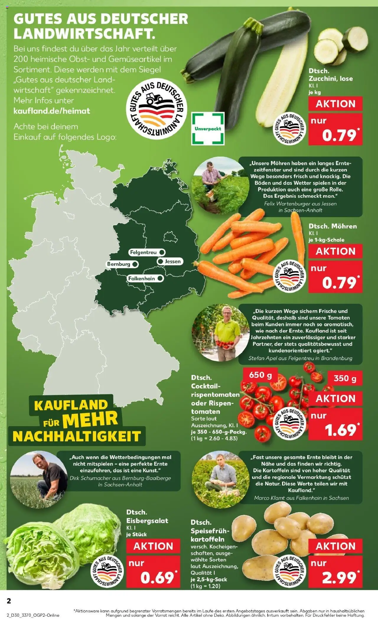 Kaufland prospekt Brandenburg An Der Havel	 - gültig ab dem 27.07.2025 | Seite: 25 | Produkte: Tomaten, Eisbergsalat, Mohren, Kartoffeln