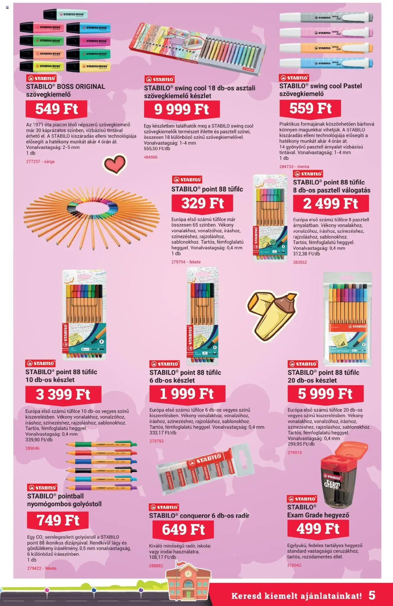 Office Depot akciós ujság - amely érvényes a következő dátumtól: 12.08.2025 | Oldal: 5